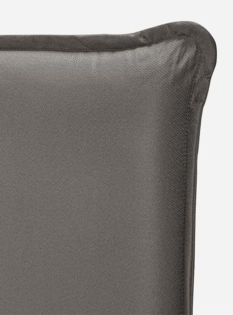 Cama Europea Tempo 2 Plazas Base Dividida + Respaldo + Veladores Maurice Gris-4