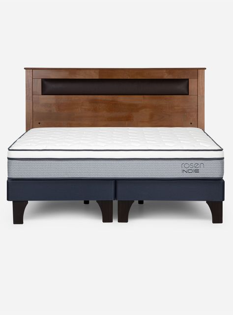 Cama Europea Indie King + Respaldo Ferrara-1