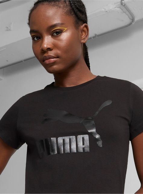 Polera Classics Cuello Redondo Shiny Logo Tee-1