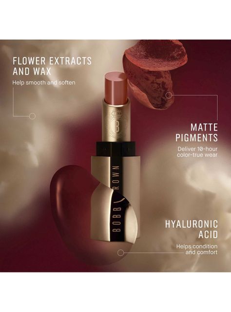 Labial Bobbi Brown Luxe Matte Lipstick Afternoon Tea 3.5g-4