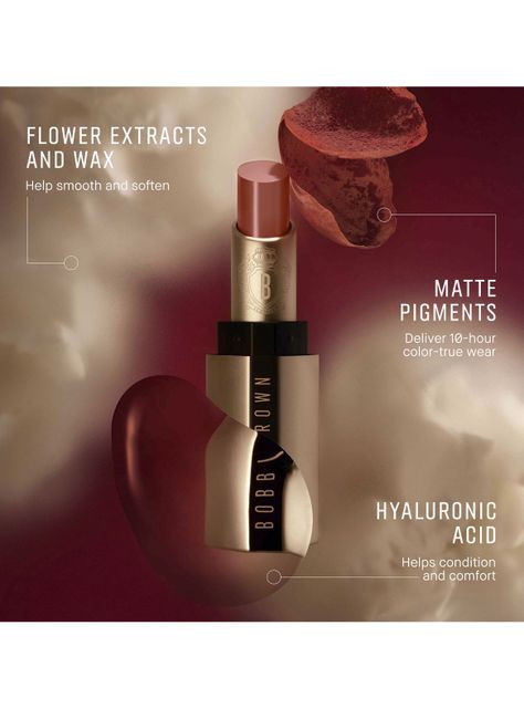 Labial Bobbi Brown Luxe Matte Lipstick Traffic Stopper 3.5g-4