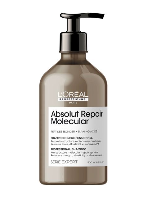 Shampoo Sin Sulfatos Reparacion Molecular Profunda Cabello Dañado Absolut Repair Molecular 500ml-0