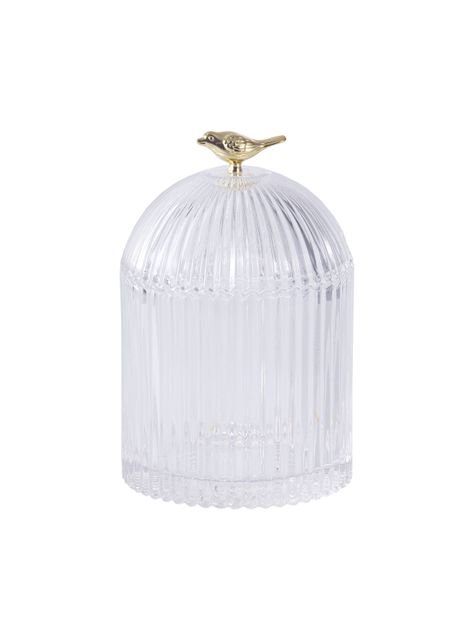 Canister Vidrio Pájaro M-0