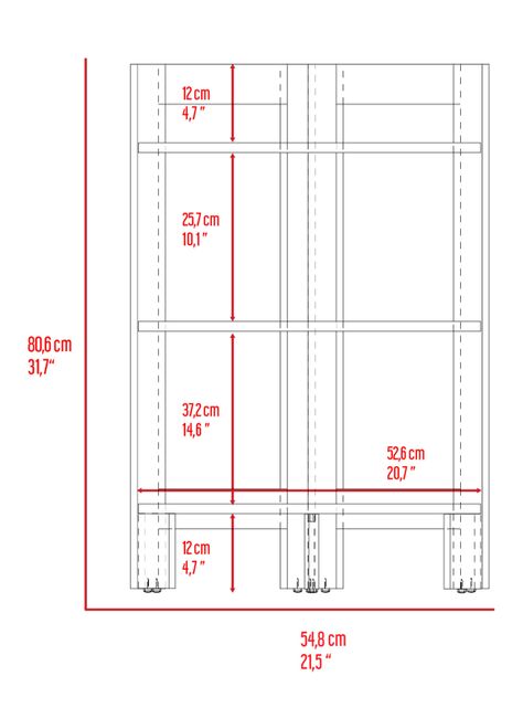 Mesa Auxiliar Esquinera Riga 80.6 cm-2