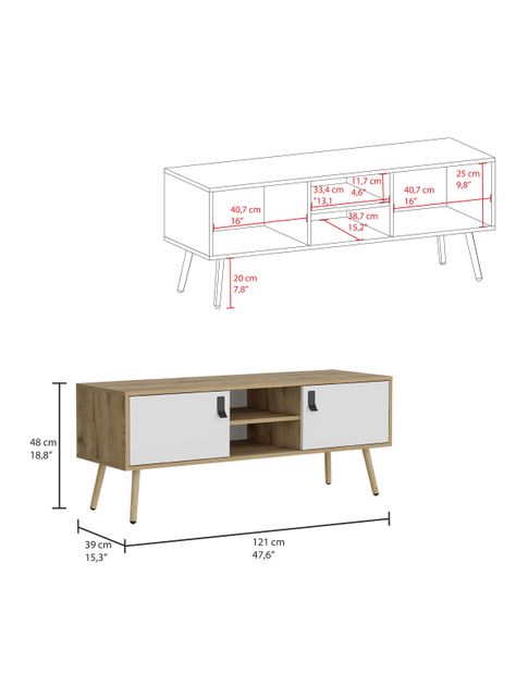 Rack TV 47" Huna-1