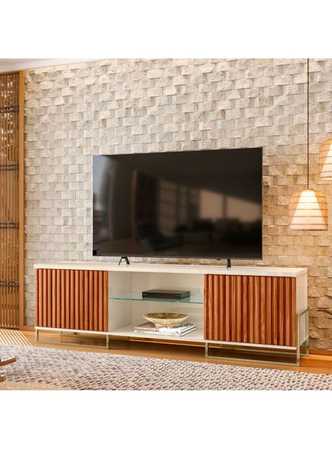 Rack TV 75" Metallic 1.8 Bicolor-5