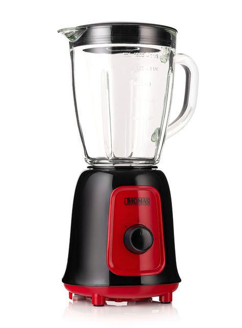 Licuadora TH-320V Negra Roja-1