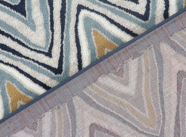 Alfombra Heatset Rainbow 200 x 285 cm Navy-1