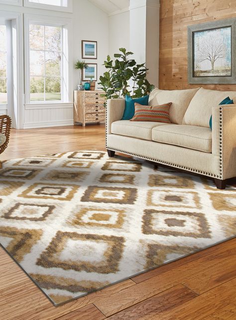 Alfombra Heatset Retro 200 x 285 cm Ivory-2