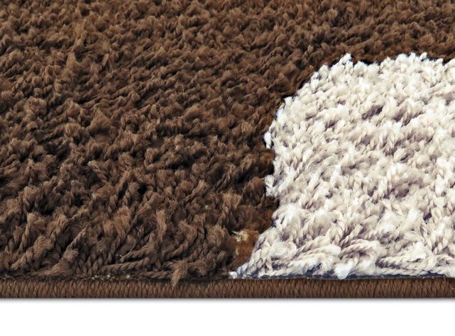 Alfombra Shaggy D1 150 x 200 cm Chocolate Idetex-1