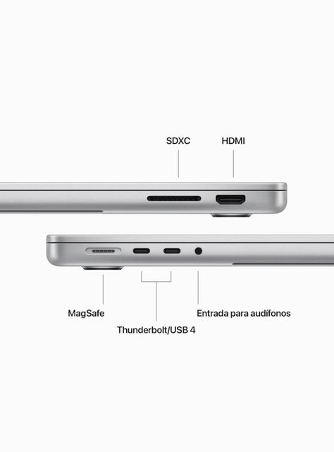 Apple MacBook Pro 14 Chip M3 Color Plata-7