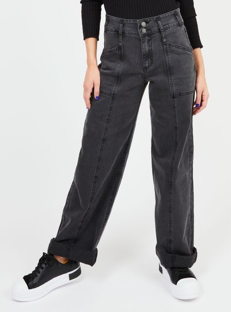 Jeans Lorenza Gris-0