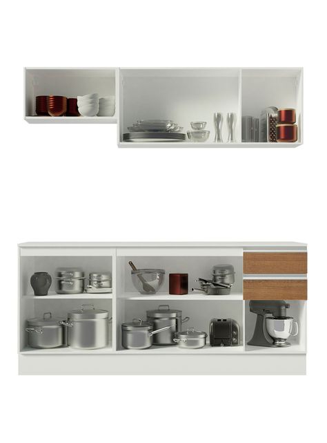 Kit Cocina Super Smart 9 Puertas 2 Cajones-2