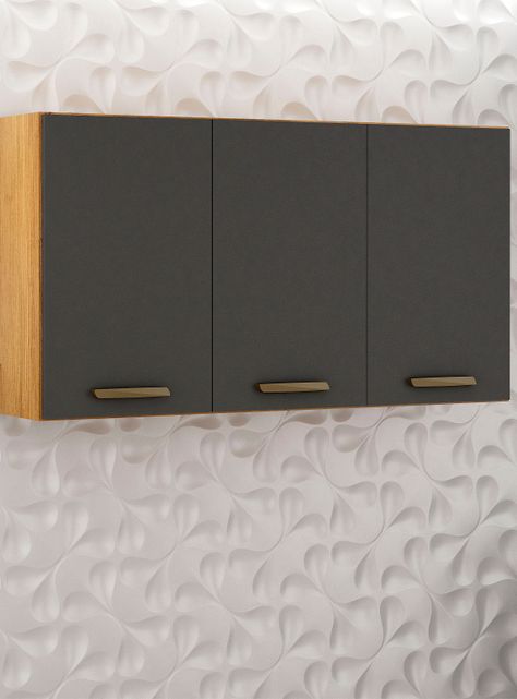 Mueble Aéreo Sao Luis 120 cm 3 Puertas-4