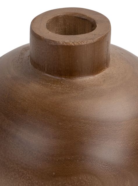 Jarrón Madera 30 cm-3