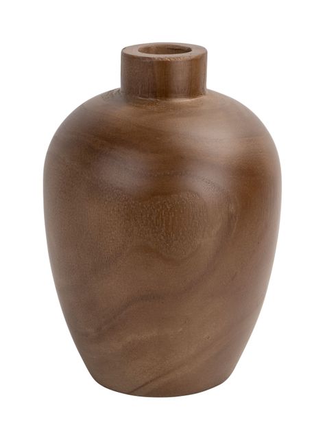 Jarrón Madera 30 cm-0