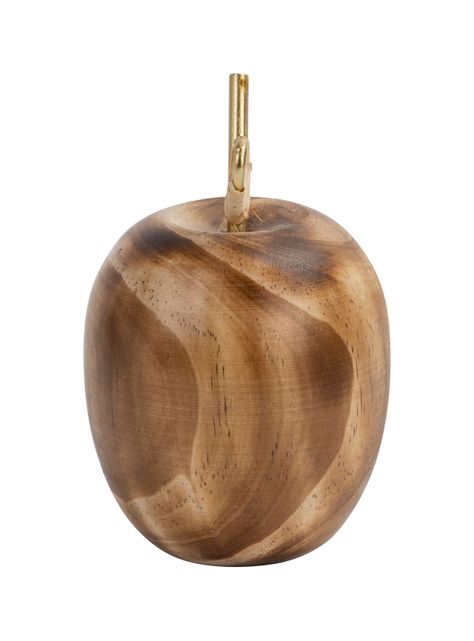 Manzana Decorativa Madera-1