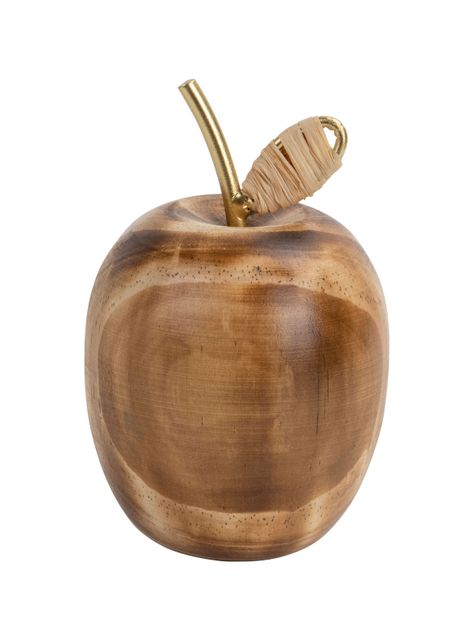 Manzana Decorativa Madera-0