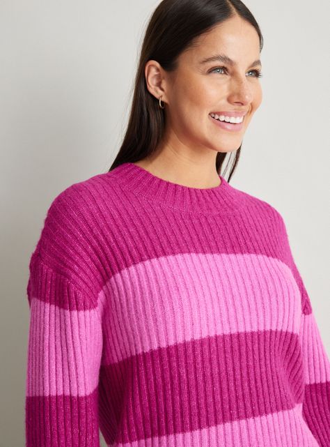 Sweater Cuello Redondo Rayas-2