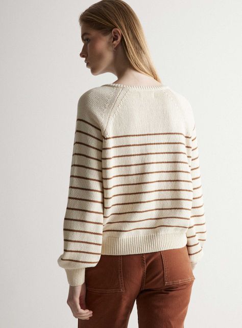 Sweater Rayado Algodón-1