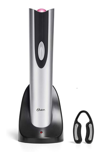 Descorchador Eléctrico para Vinos Plateado 4207-0