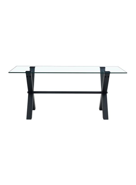 Juego Comedor Pamela 6 Sillas Vidrio Negro-3