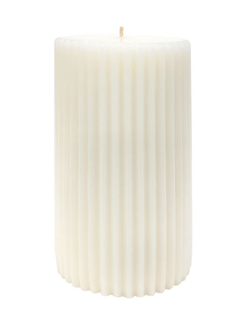 Vela Pilar 15 cm Ecru-0