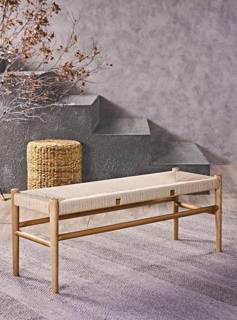 Banqueta Wishbone 120 cm-5