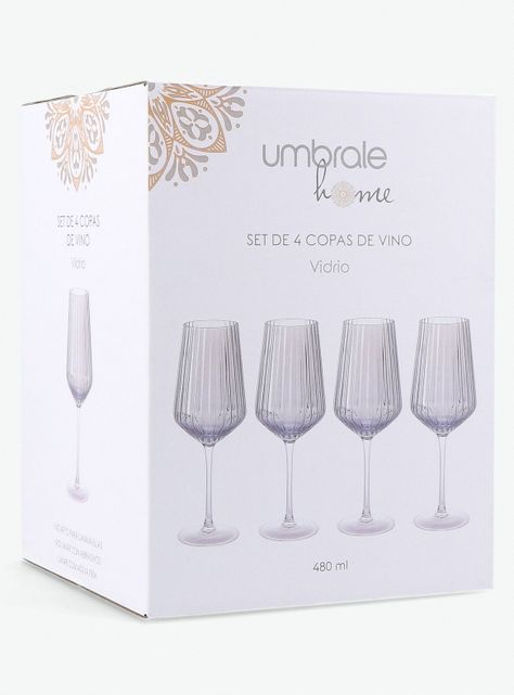 Set 4 Copas de Vino Violeta 480 ml-3