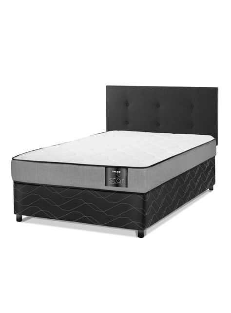 Cama Americana Star 1 Plaza x190 cm + Respaldo Royal-0