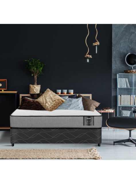 Cama Americana Star 1.5 Plazas x 190 cm + Respaldo Royal-4