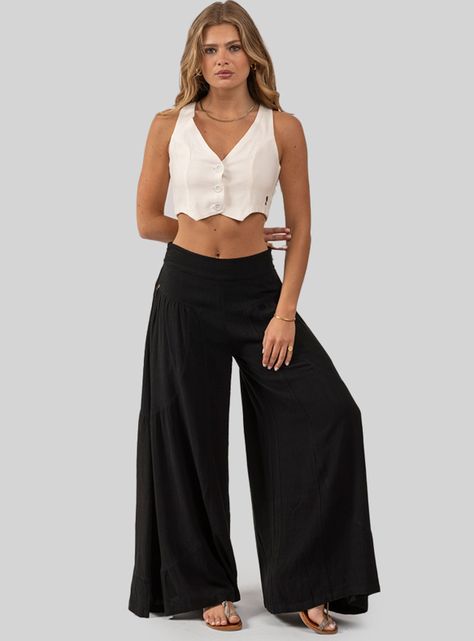 Pantalón Flo L Lino Elástico-3