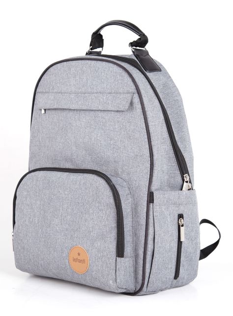 Mochila Maternal Oak Gris-2