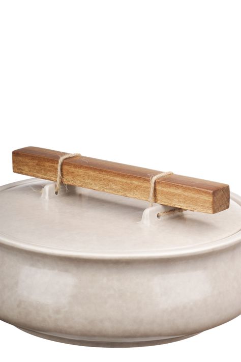 Bowl Decorativo con Tapa L-2