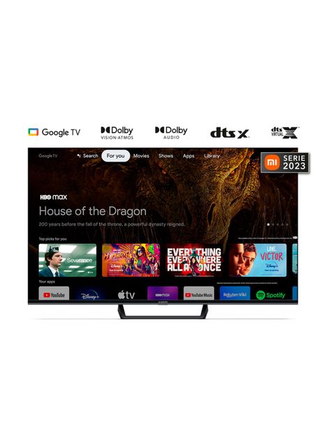 LED Smart TV 65" UHD 4K A Pro Google TV-0