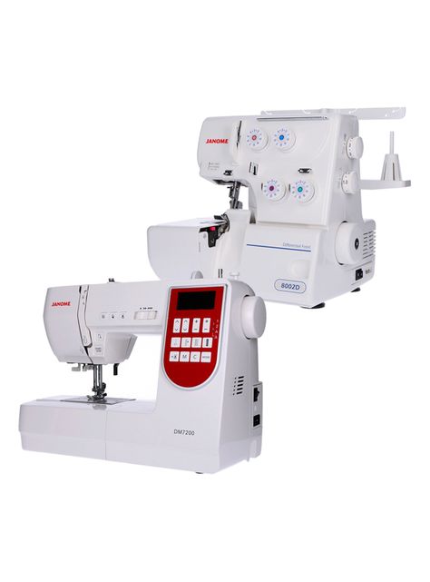 Set Máquinas de Coser DM7200 + 8002D-0