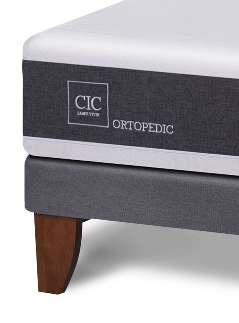 Cama Europea New Ortopedic 2 Plazas Base Dividida + 2 Almohadas Da Soft Sleep-3