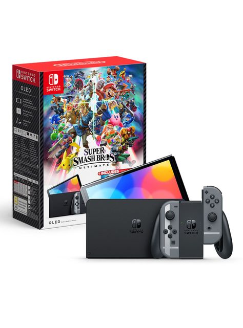 Consola Nintendo Switch Oled + Smash Bros-0