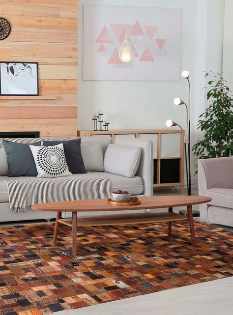 Alfombra Cuero Patch 200x300 cm-2