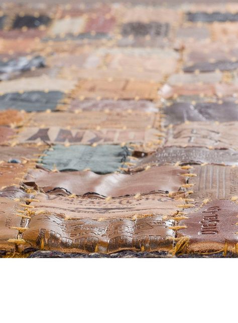 Alfombra Cuero Patch 200x300 cm-1