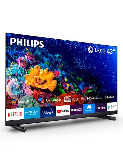 LED Smart TV 43" FHD 43PFD6918 Google TV-2