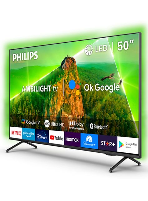 LED Smart TV 50" UHD 4K 50PUD7908 Ambilight TV-3