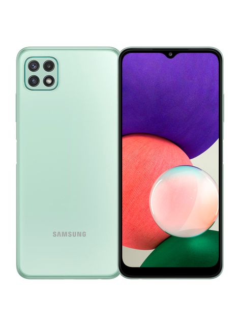Smartphone Galaxy A22 5G 128GB 6.6" Menta Liberado-0