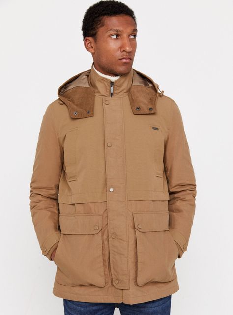 Chaqueta Acolchada con Capucha-0
