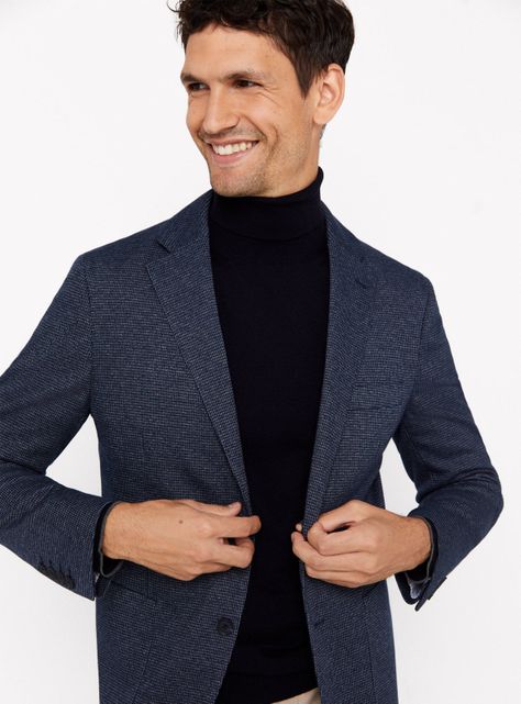 Chaqueta Americana de Punto-1