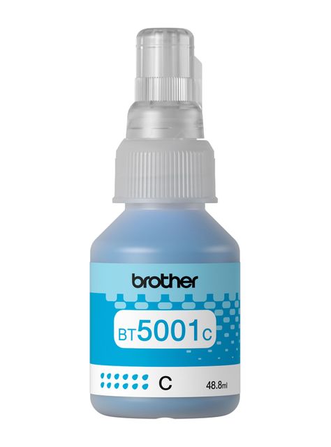Botella Brother Cyan BT5001C-3
