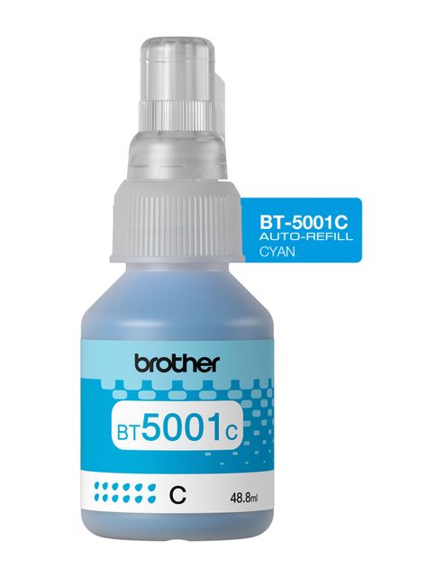 Botella Brother Cyan BT5001C-0