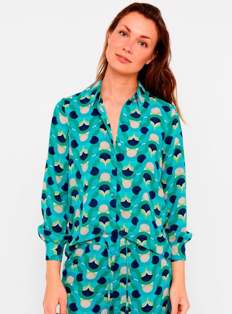 Camisa Estampada Sostenible-0