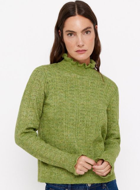 Sweater Cuello Volante-0
