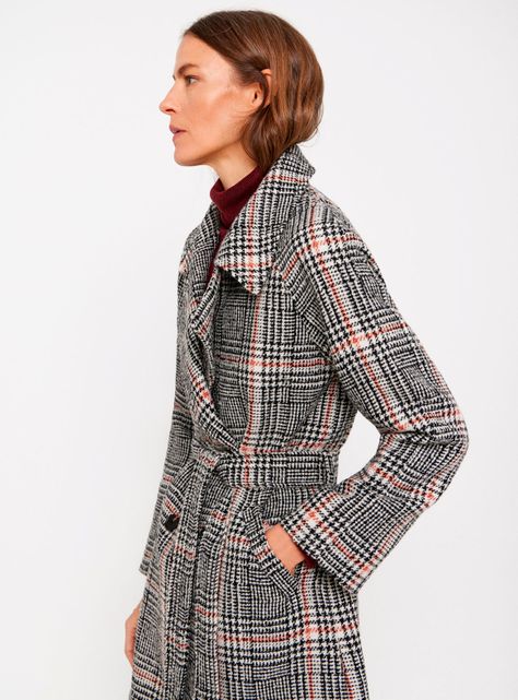 Abrigo Trench Cuadros-1